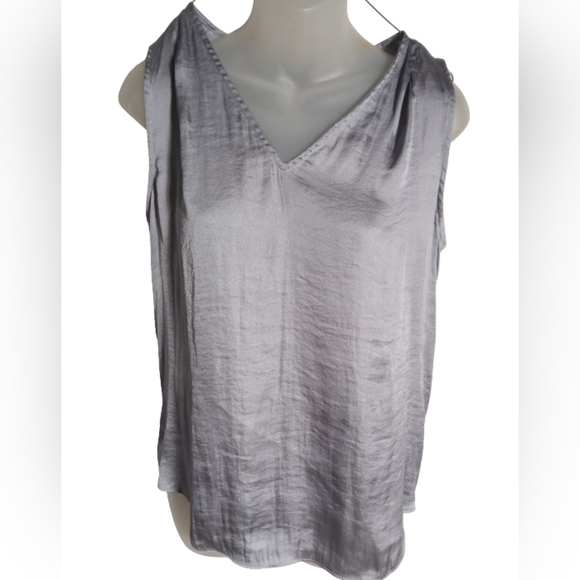Banana Republic Women’s Draped Asymmetrical Hem Sleeveless Tank Top Size Small - Picture 1 of 7